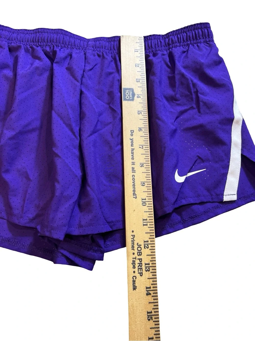 Nike Dri-FIT Men’s Running athletic Shorts lined adjustable Purple‎ Size Large